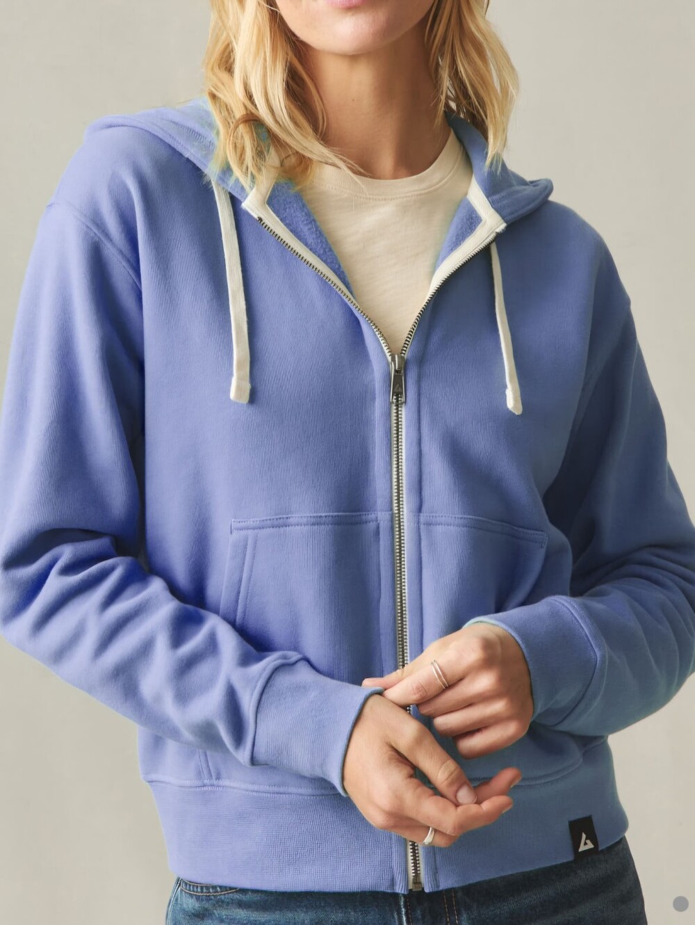 American Giant Women's Large Classic Full Zip Hoodie Sweatshirt NWOT